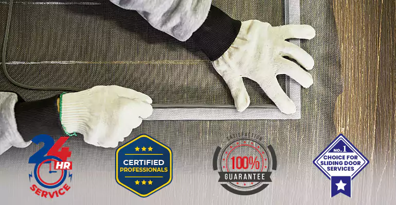 Commercial Mesh Door Repair in Davie