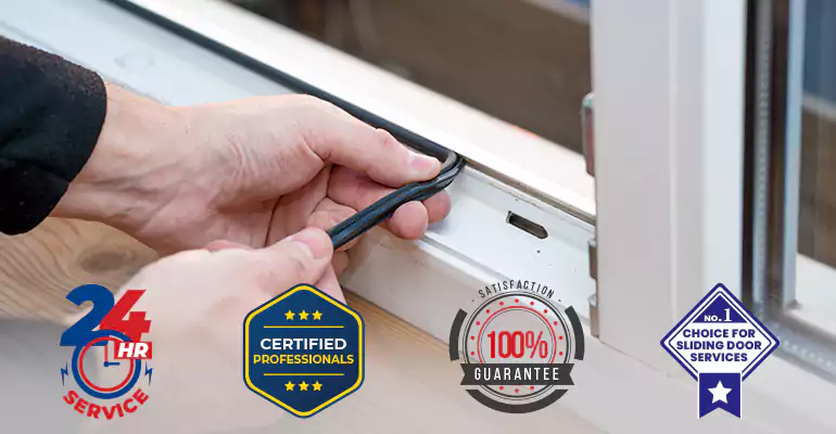 Sliding Glass Door Track Repair and Cost Estimate in Davie