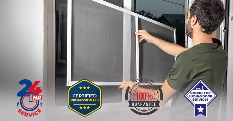 Sliding Screen Door Frame Repair in Davie