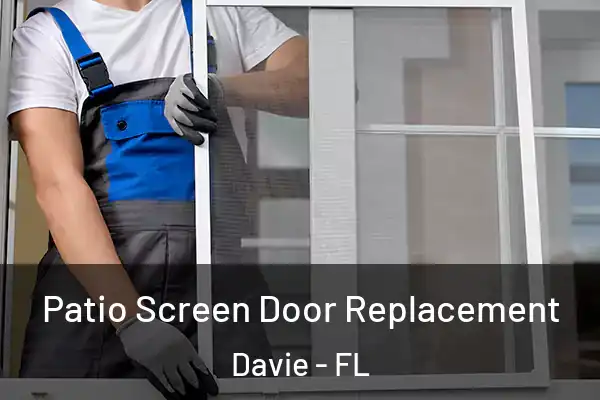 Patio Screen Door Replacement Davie - FL